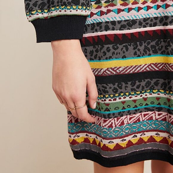ANTHROPOLOGIE VIVIANA SWEATER DRESS by ALDOMARTINS S - Picture 3 of 3